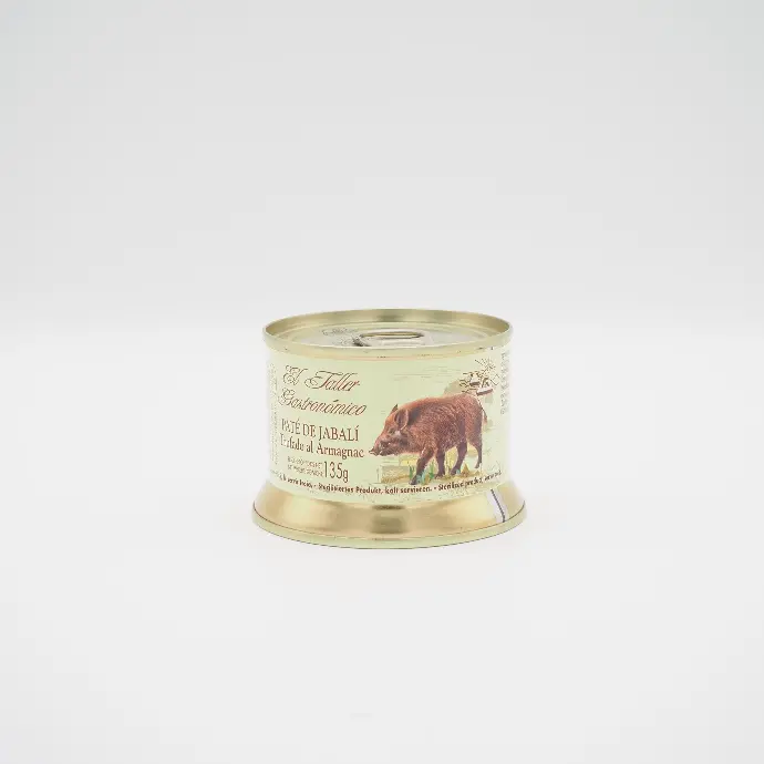 Paté de jabalí trufado al Armagnac 135 gr