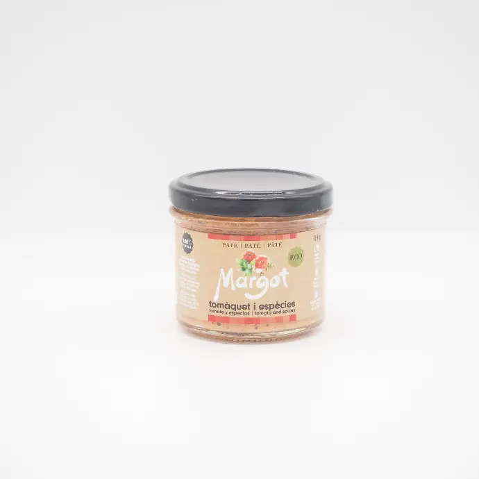 Paté de tomate y especias MARGOT  100 g   